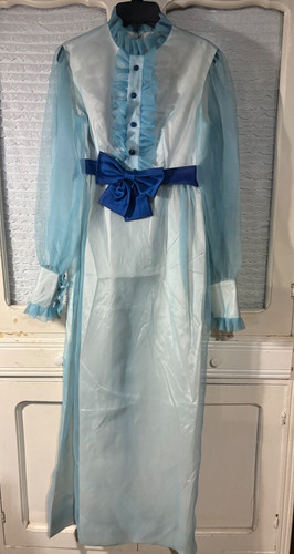 Vtg lorrie deb - formal, 70s